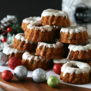 Mini Boozy Bundt Cakes